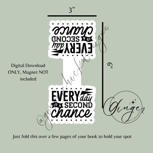 Magnetic Bookmark Instant Download, bookish merch, cute bookmarks, bookworm gift, reading bookmark, bibliophile, book accessories