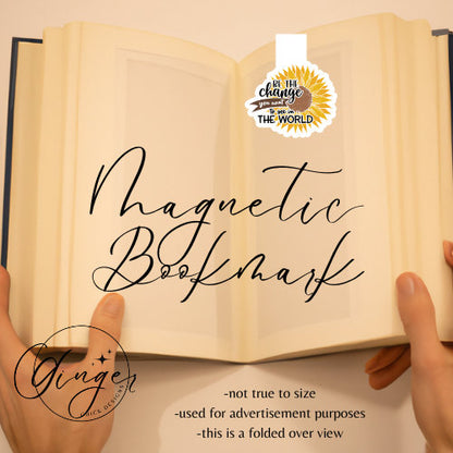 Magnetic Bookmark Instant Download, bookish merch, cute bookmarks, bookworm gift, reading bookmark, bibliophile, book accessories