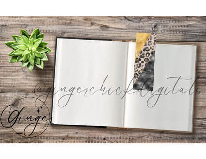 Leopard - digital bookmark, digital download, book lovers, reading, inspirational, not all those who wander