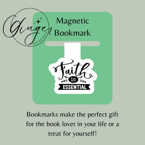 Magnetic Bookmark Instant Download, bookish merch, cute bookmarks, bookworm gift, reading bookmark, bibliophile, book accessories