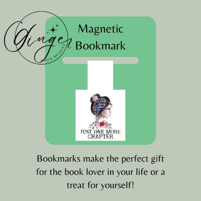 Magnetic Bookmark Instant Download, bookish merch, cute bookmarks, bookworm gift, reading bookmark, bibliophile, book accessories