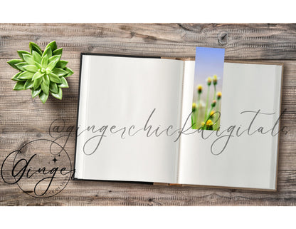 Spring Butterfly - digital bookmark, digital download, book lovers, reading