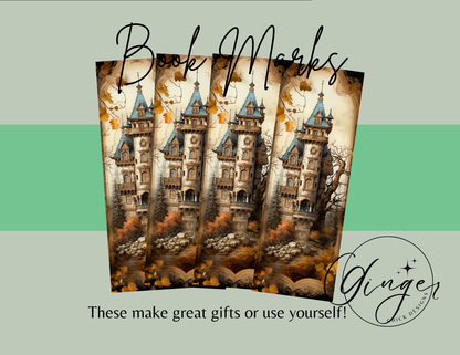 Goblincore Castle Bookmark