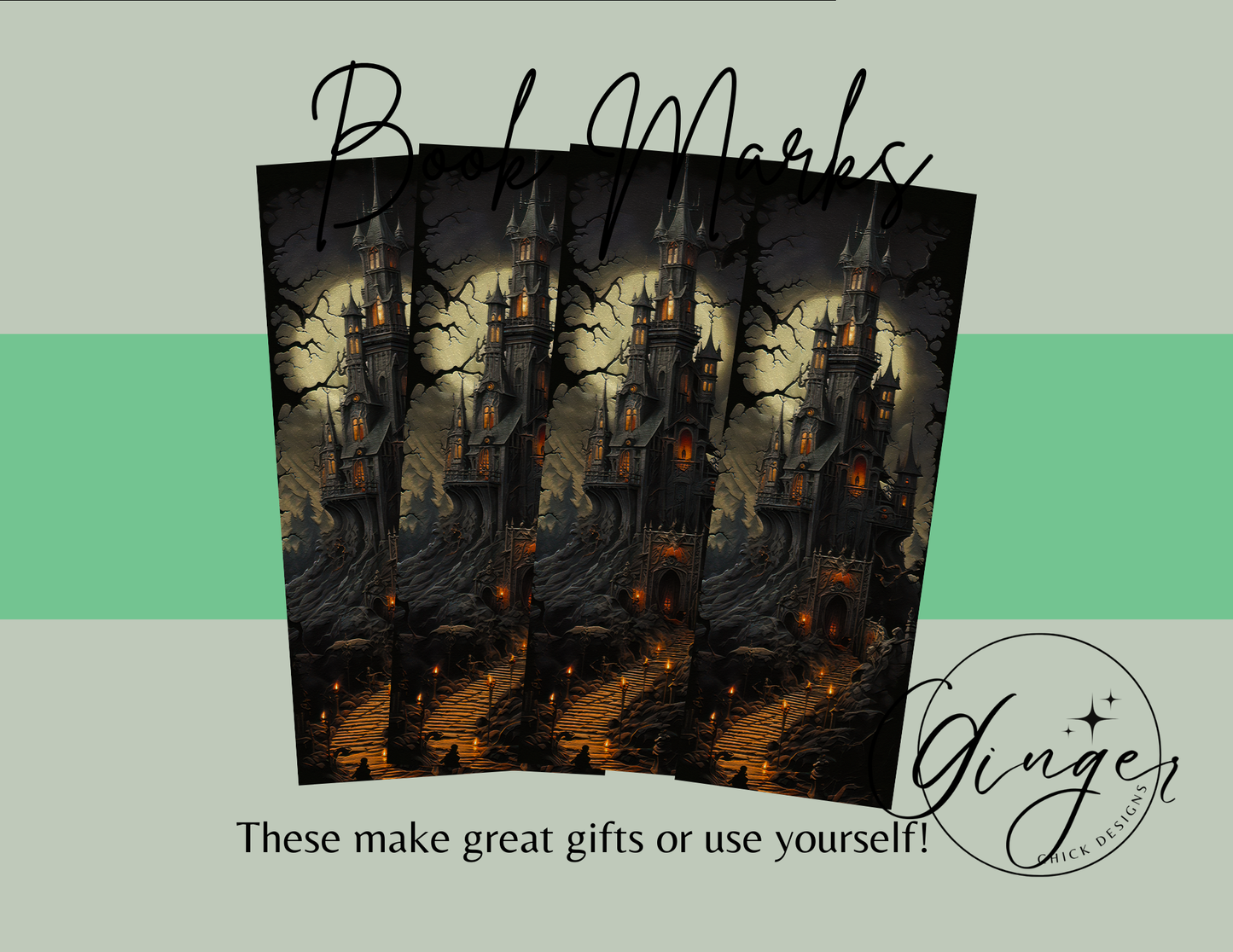 Spooky Castle Bookmark