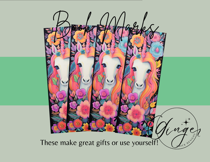 Rainbow Unicorn Bookmark