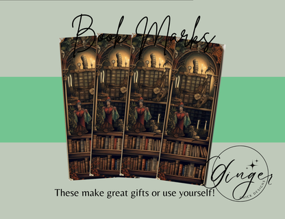 Goth Library Bookmark