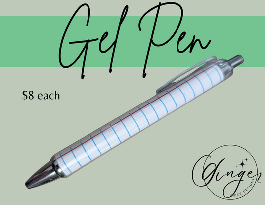 Notebook Paper Gel Pen