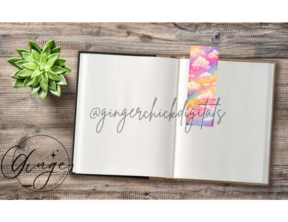 Rainbow Clouds Bookmark