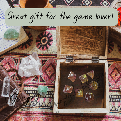 Emberglow Dice Set