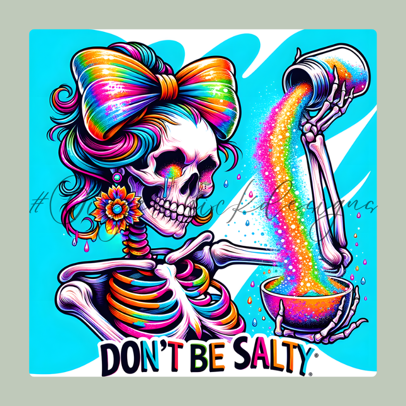 Don't be Salty 2x2 Magnet