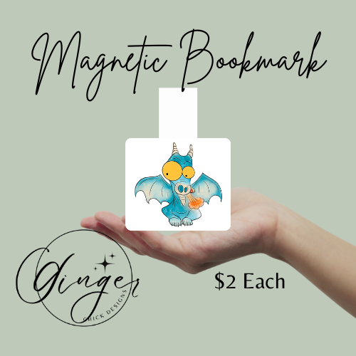 Dragon Magnetic Bookmark