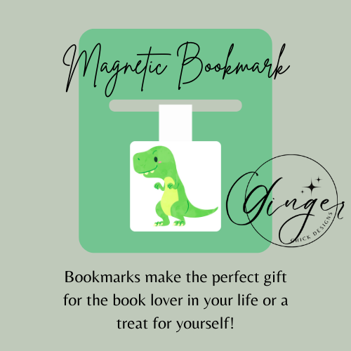 Dinosaur Magnetic Bookmark