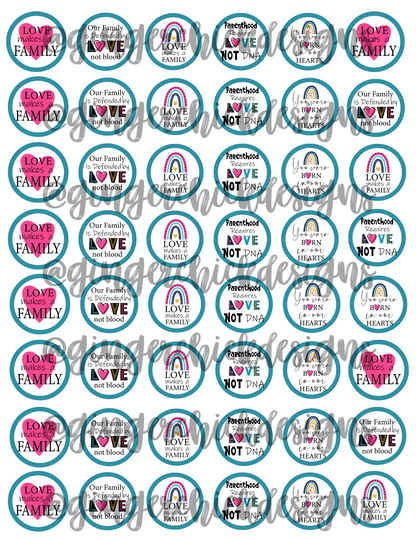 Adoption Bottle Cap Images