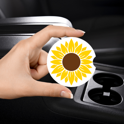 Sunflower Car Coaster