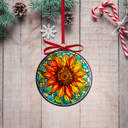 Sunflower Ornaments