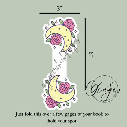 Mystic Moon Magnetic Bookmark