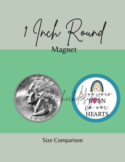 Adoption Button Magnets