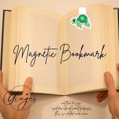 Turtle Magnetic Bookmark