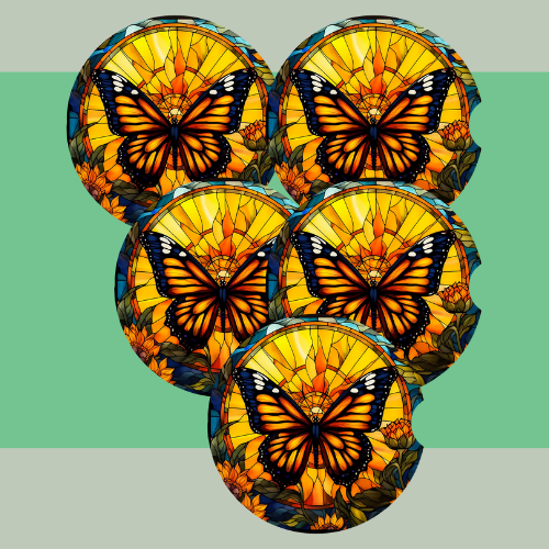 Stained Glass Butterfly