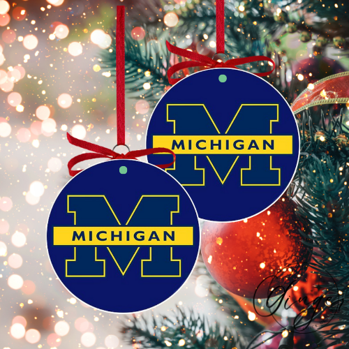 Michigan University Ornaments