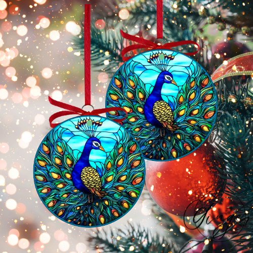 Peacock Ornaments