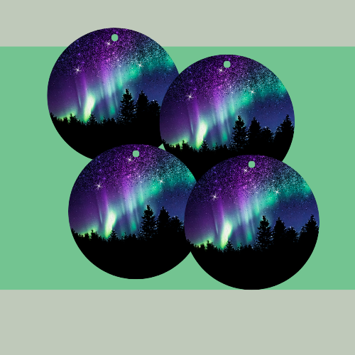 Northern Lights Ornaments