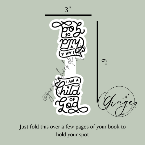 Child of God Magnetic Bookmark