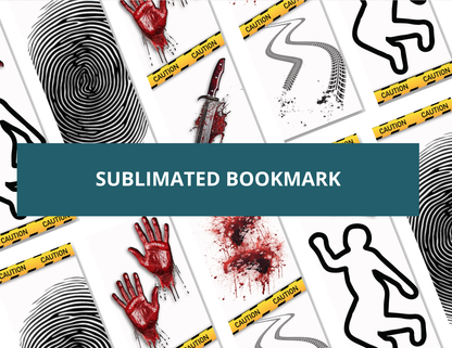 Crime Junkie Sublimation Bookmark