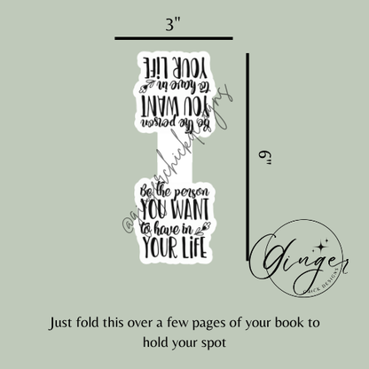 Be the Person Magnetic Bookmark