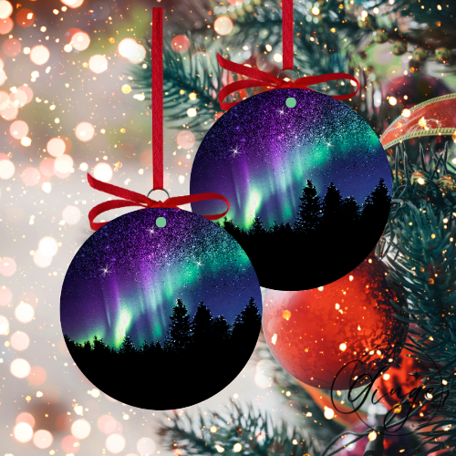 Northern Lights Ornaments