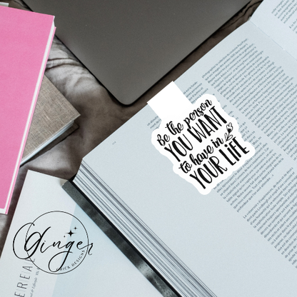 Be the Person Magnetic Bookmark