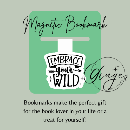 Embrace your Wind Magnetic Bookmark