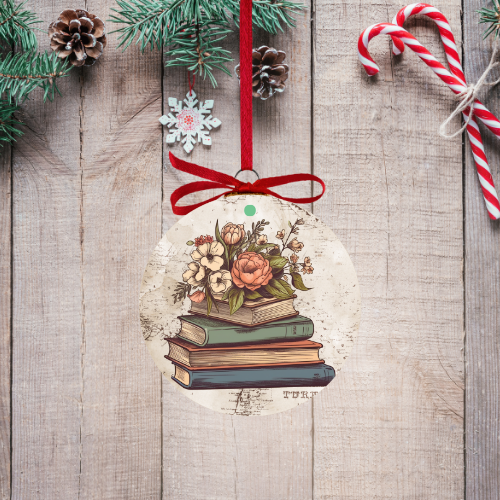 Vintage Book Ornaments