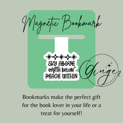 Peace Within Magnetic Bookmark