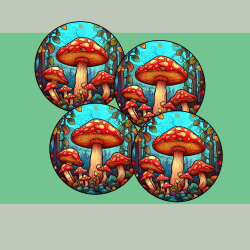 Mushroom Ornaments