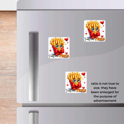 French Fries 2x2 Magnet