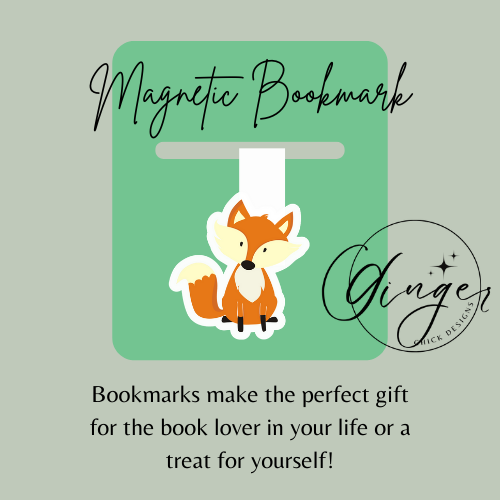 Fox Magnetic Bookmark