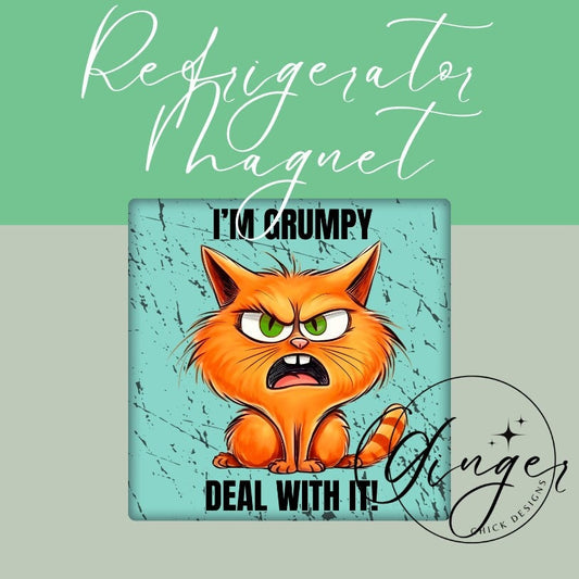 Grumpy Cat 2x2 Magnet