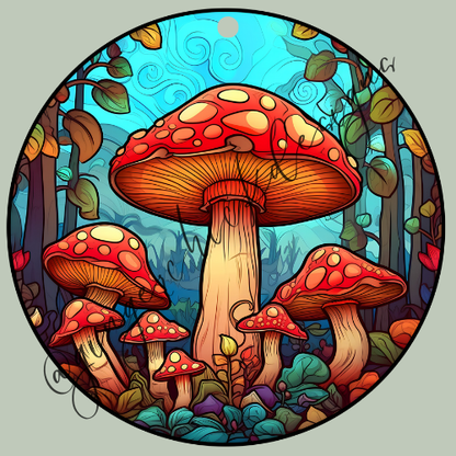 Mushroom Ornaments