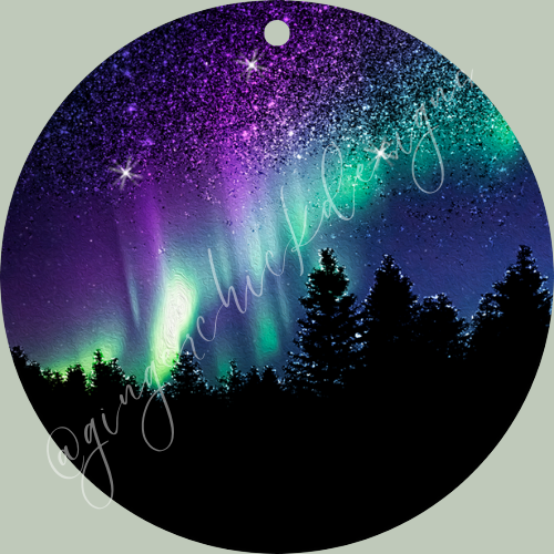 Northern Lights Ornaments