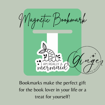 I am Really a Mermaid Magnetic Bookmark