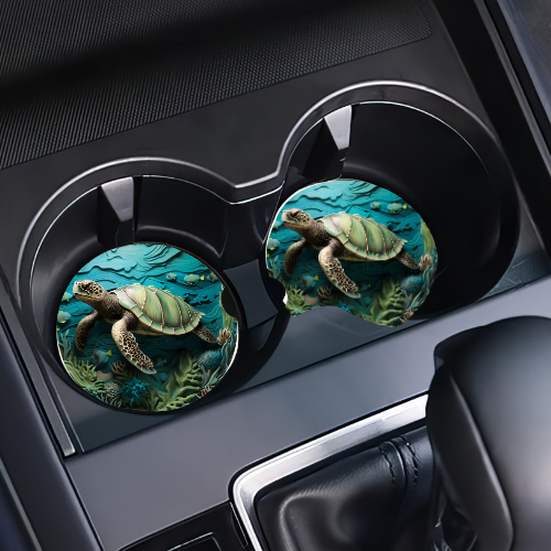 Sea Turtle Car Coaster