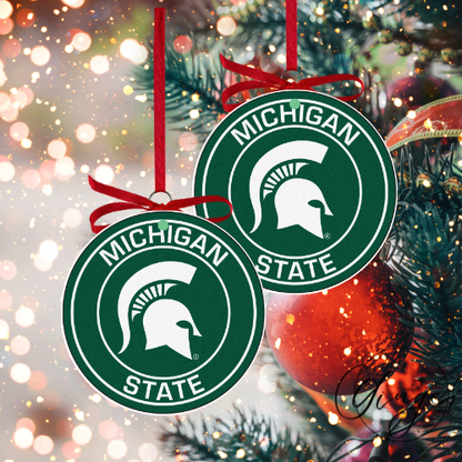 Michigan College Ornaments