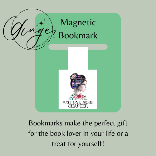 One More Chapter Magnetic Bookmark