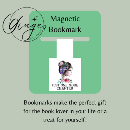 One More Chapter Magnetic Bookmark