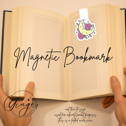 Mystic Moon Magnetic Bookmark