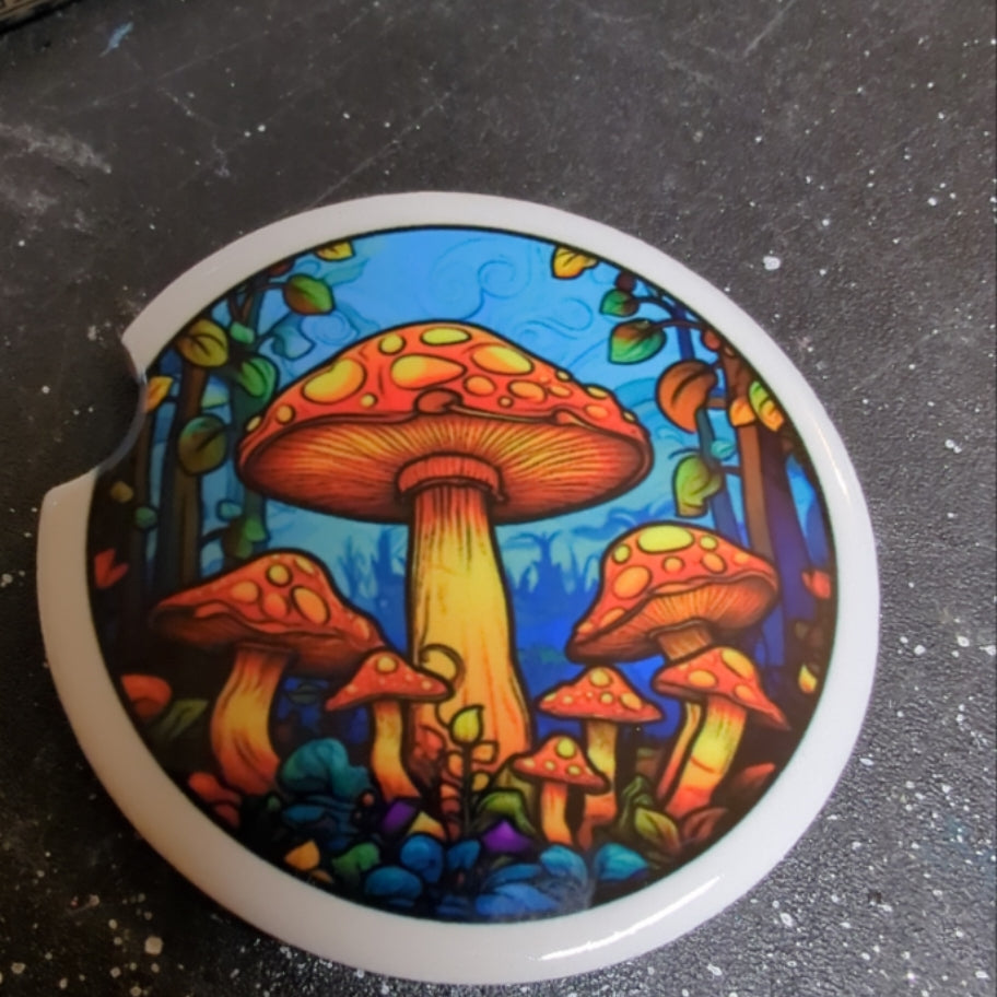 Mushrooms Car Coaster