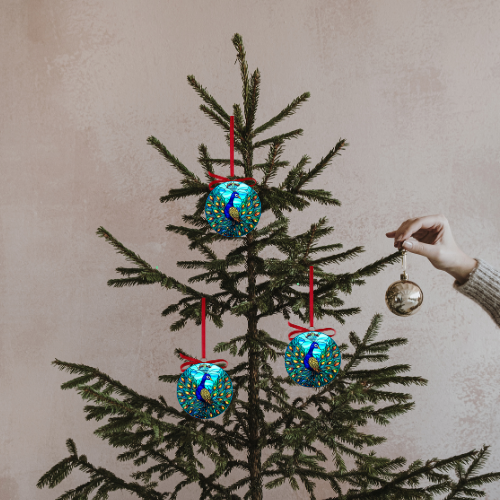 Peacock Ornaments