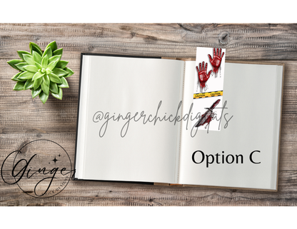 Crime Junkie Sublimation Bookmark