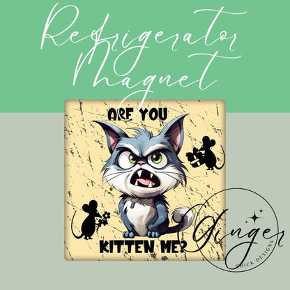 Kitten me 2x2 Magnet